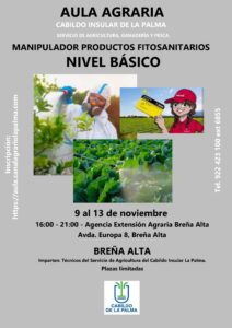 Curso de productos fitosanitarios en Breña Alta